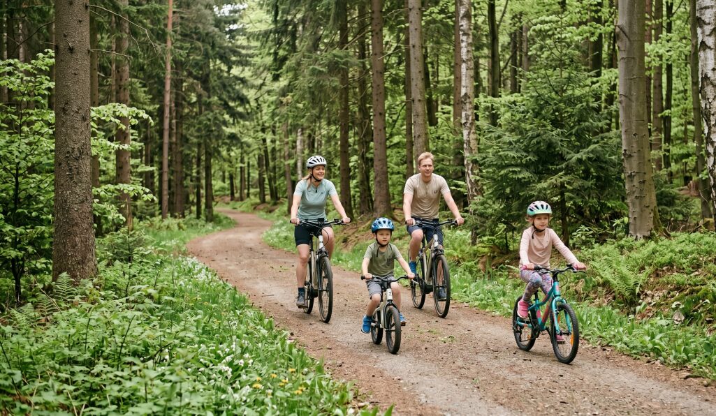 3 Radtouren ab dem Resort Český les: Strecken für Gravel, Mountainbike und Familien mit (15) - Resort Český les