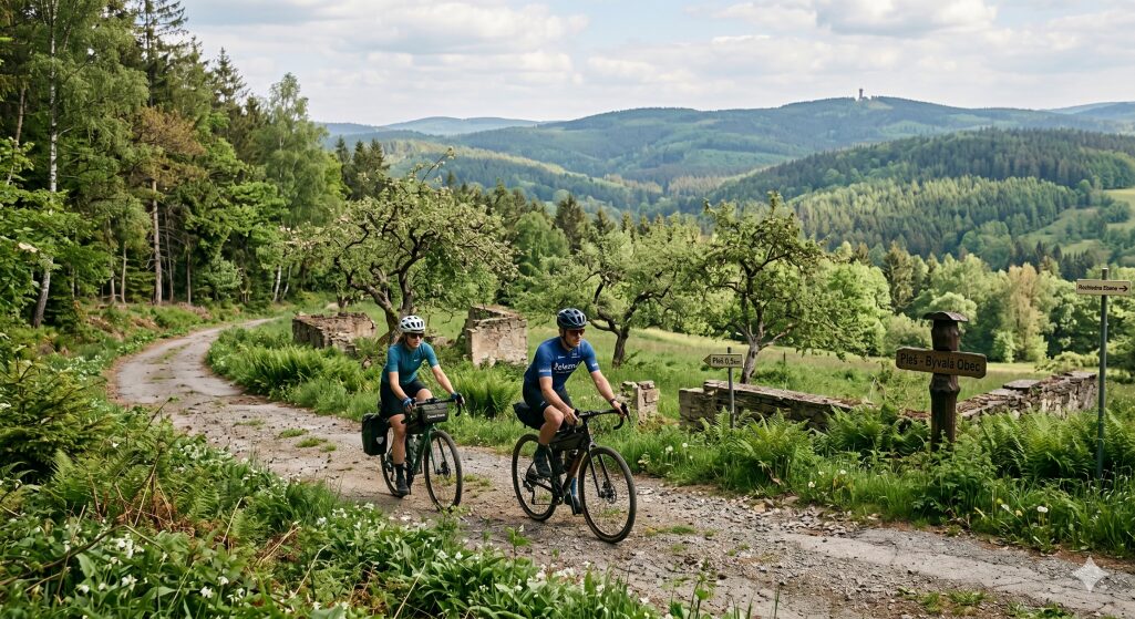 3 Radtouren ab dem Resort Český les: Strecken für Gravel, Mountainbike und Familien mit (3) - Resort Český les