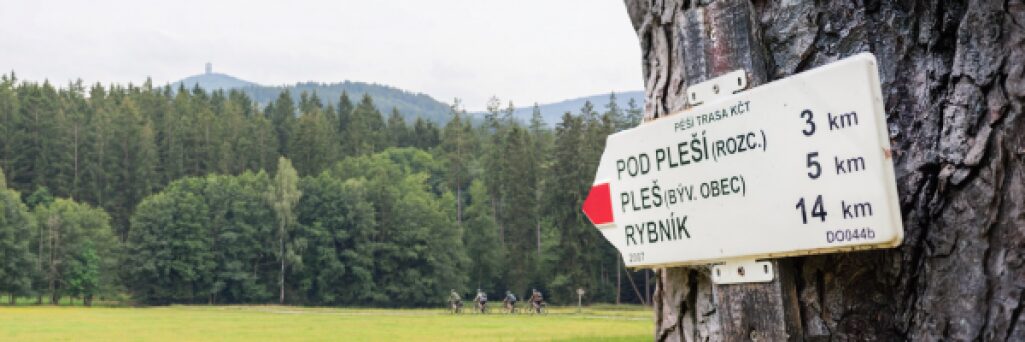 3 Radtouren ab dem Resort Český les: Strecken für Gravel, Mountainbike und Familien mit (10) - Resort Český les